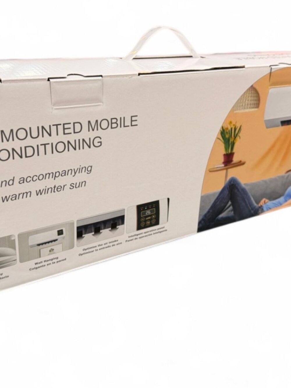 Wall Mount Space Heater + Fan MS01 White NIB